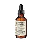 Wise Woman Herbals gota del elixir en primer plano mostrando textura concentrada