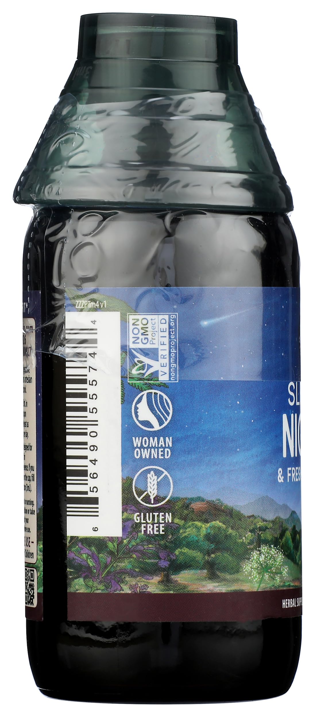 WishGarden botella en ambiente de dormitorio que sugiere rutina nocturna