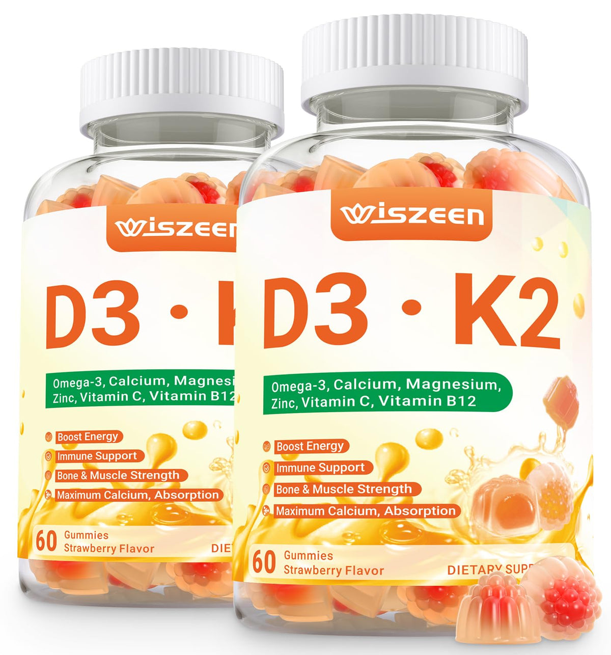 Wiszeen imagen frontal del envase mostrando la marca y beneficios