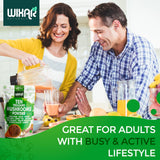 WIXAR NATURALS cuchara con porción de polvo muestra tamaño de servicio