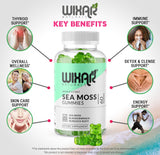 WIXAR NATURALS etiqueta con información nutricional y dosis detallada