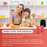 WOGORGT etiqueta nutricional destacando vitaminas y sin azúcar añadido