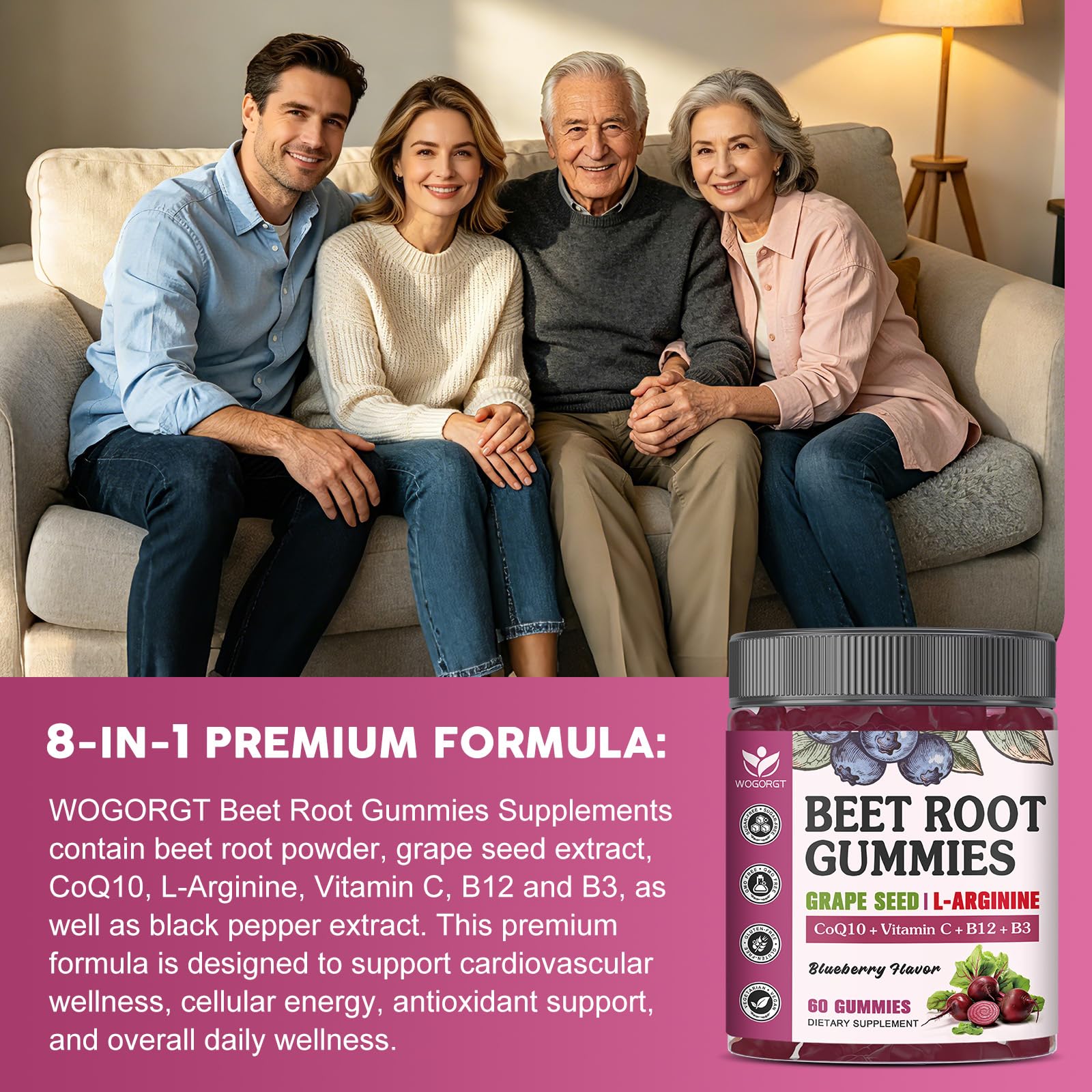 WOGORGT gomita en mano lista para consumir, consumo práctico