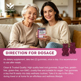 WOGORGT frasco en bolso para llevar, suplemento conveniente