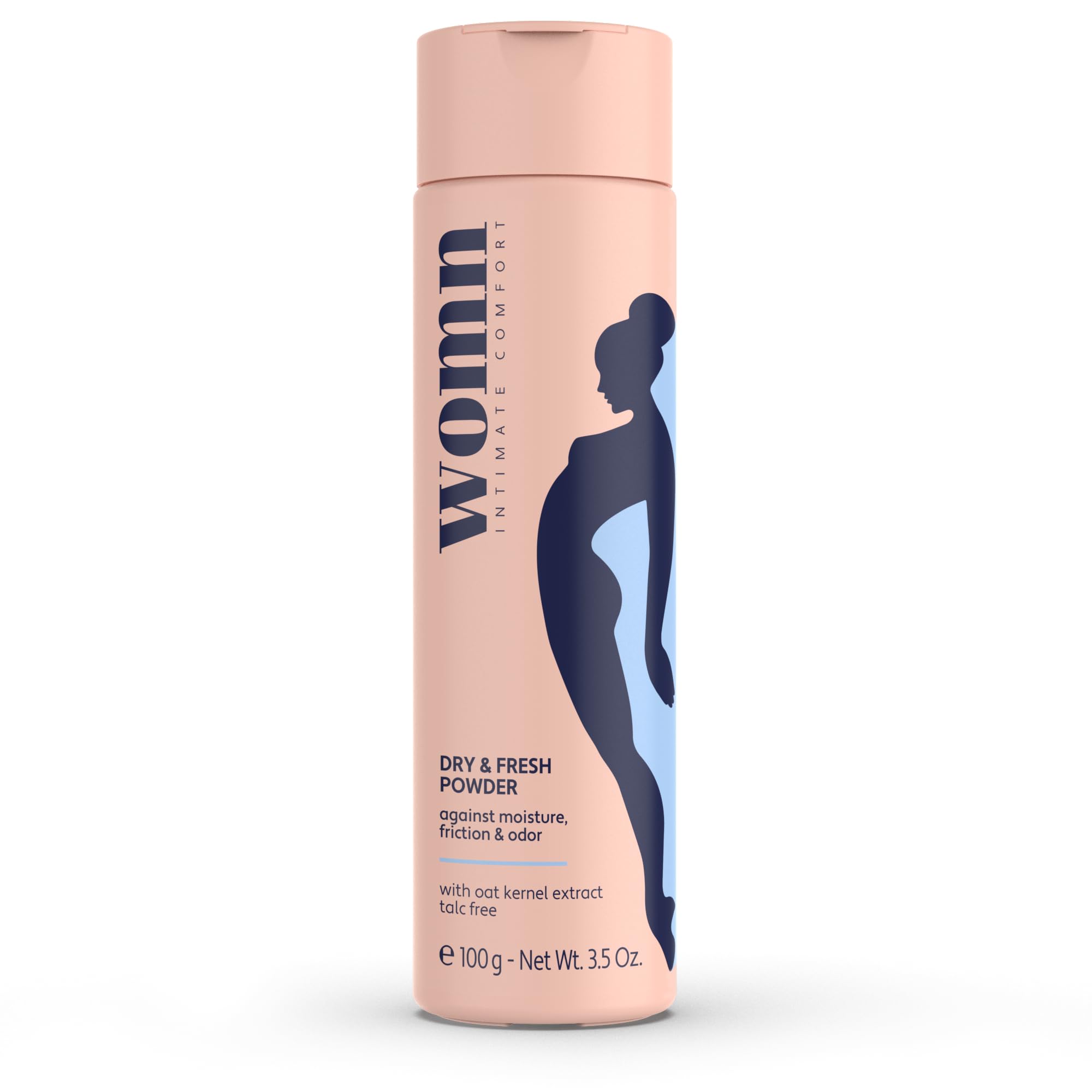 womn envase frontal mostrando diseño y tamaño para fácil identificación
