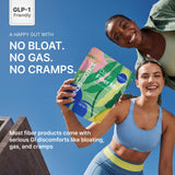 WonderBiotics polvo disuelto en agua clara sin grumos ni sedimento