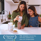 WONDERCOW cacao mezclado en taza, sabor agradable y fácil disolución