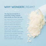 WONDERCOW etiqueta con ingredientes orgánicos y sin aditivos