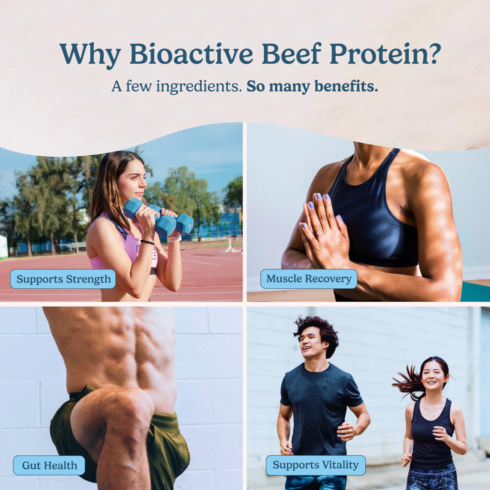 WONDERCOW etiqueta nutricional detalle que muestra 20 g de proteína por servicio