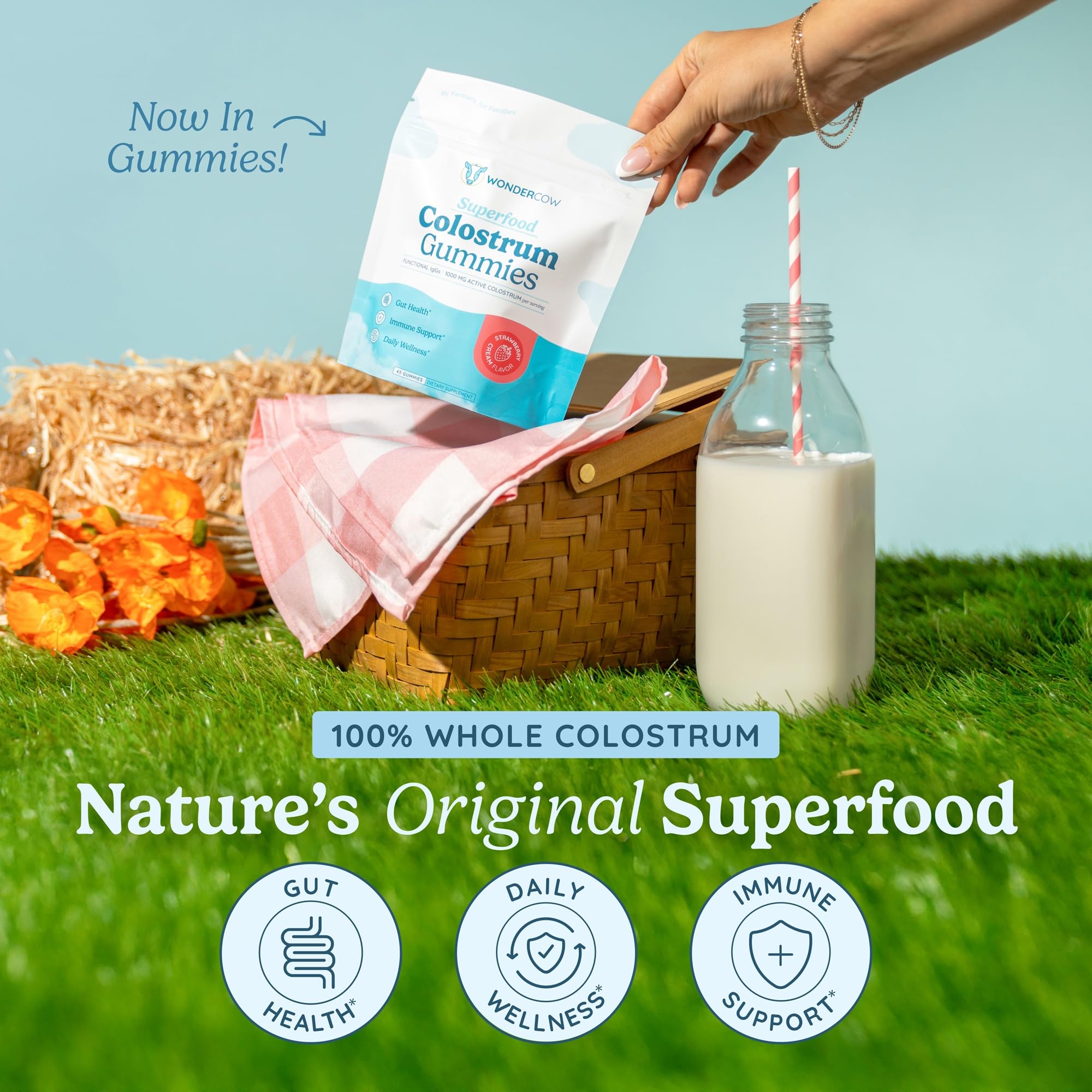 WONDERCOW ingredientes alineados para mostrar perfil limpio y sin azúcares