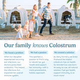 WONDERCOW porción para niños servida en bol, dosificación adecuada para familias