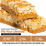 Wonderslim barra en mano para comparar tamaño y llevar como snack práctico