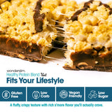 Wonderslim barrita en mano lista para comer y energía al instante