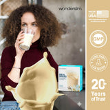 WonderSlim comparación de tamaño del sobre para visualización de porción