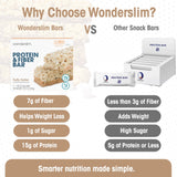 Wonderslim barra dentro de mochila lista para snack durante el día