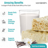 Wonderslim primer plano de textura crujiente para experiencia apetitosa