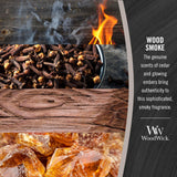 WoodWick(ウッドウィック) tapa de madera en detalle mostrando acabado y conservación