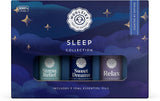 Woolzies frasco frontal de la colección Sleep mostrando etiqueta y ambiente relajante