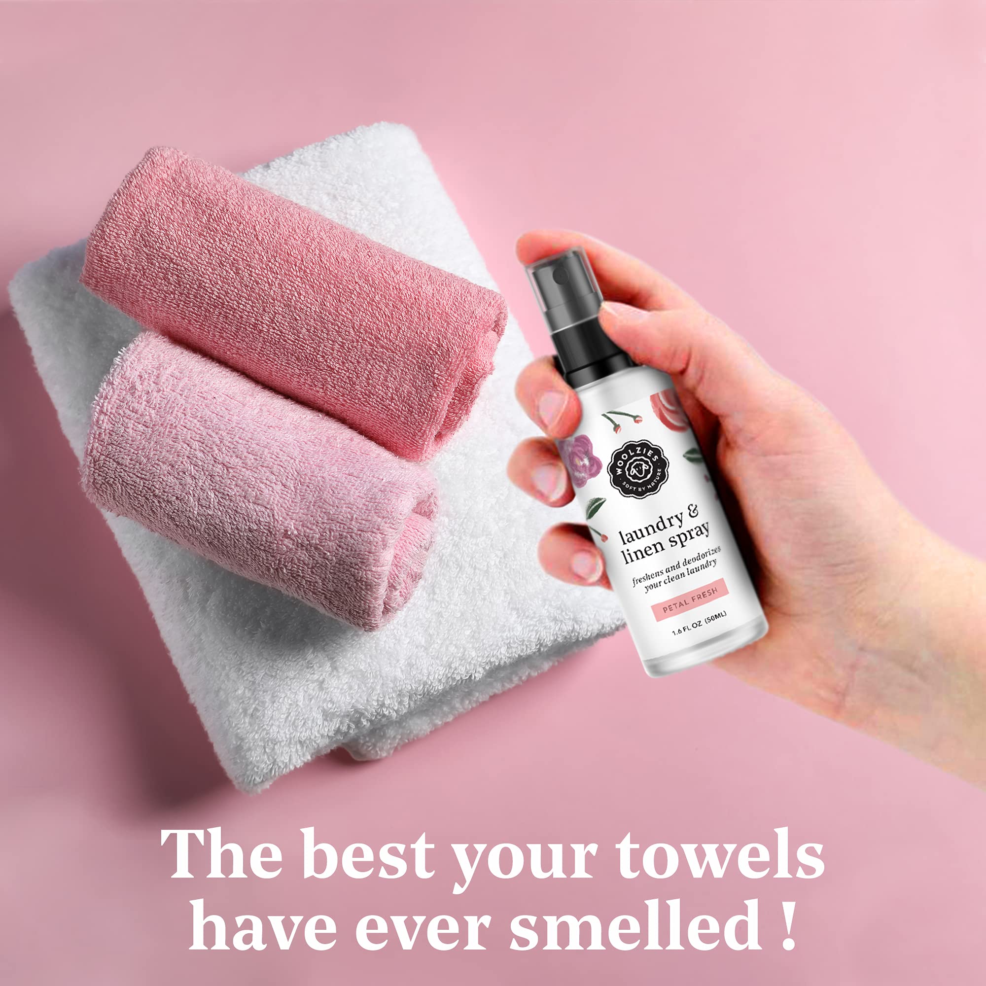 Woolzies gota de aceite esencial destacando pureza y concentración