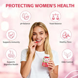 Wordln etiqueta con ingredientes y cepas probióticas destacadas