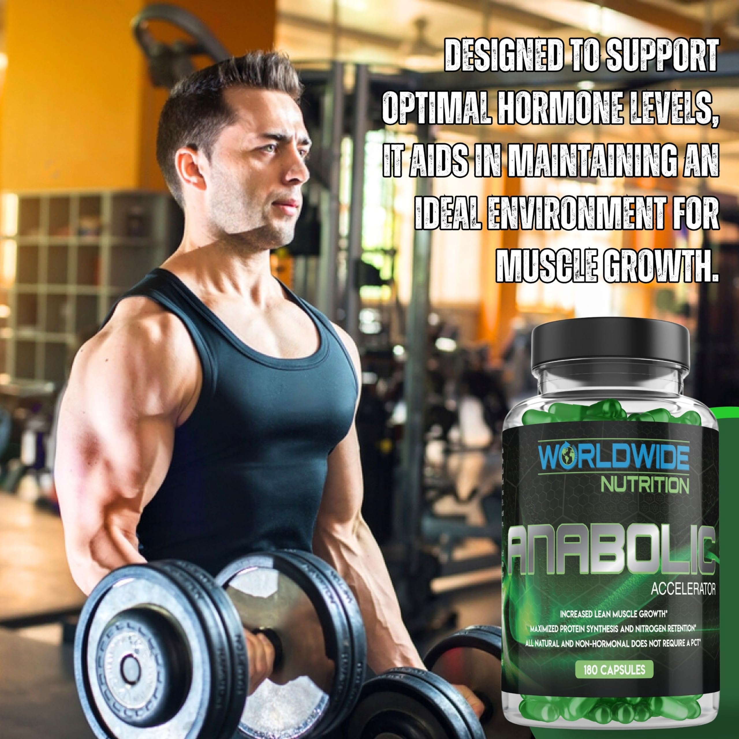 Worldwide Nutrition producto en ambiente lifestyle para motivar constancia y energía