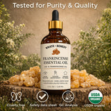 Wrath & Remedy etiqueta con certificación USDA y análisis de laboratorio visibles