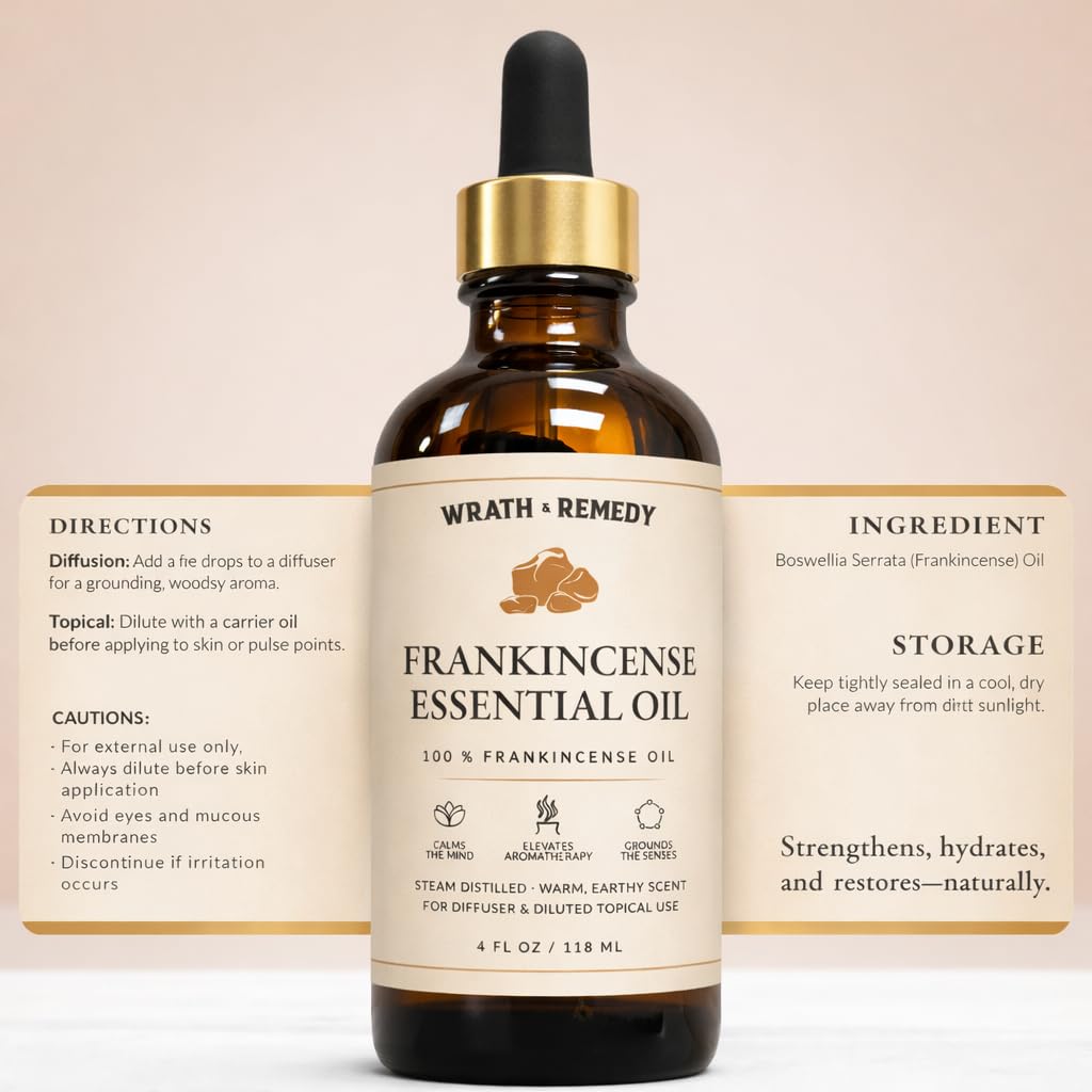 Wrath & Remedy resina de Boswellia de origen que inspira el aroma