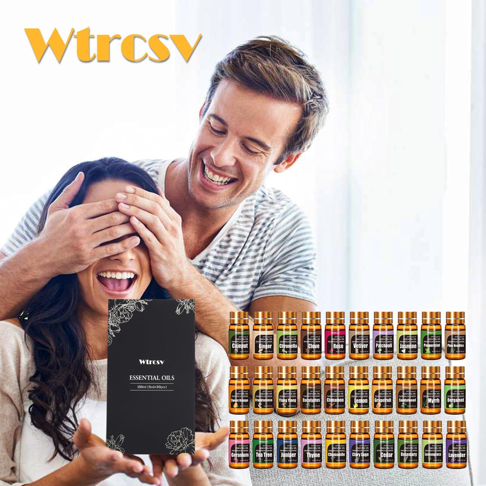 Wtrcsv frasco en mano para comparar tamaño y portaridad