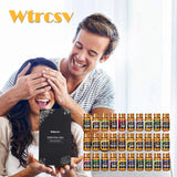 Wtrcsv frasco en mano para comparar tamaño y portaridad