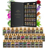 Wtrcsv caja abierta con 30 aceites, muestra variedad y conveniencia