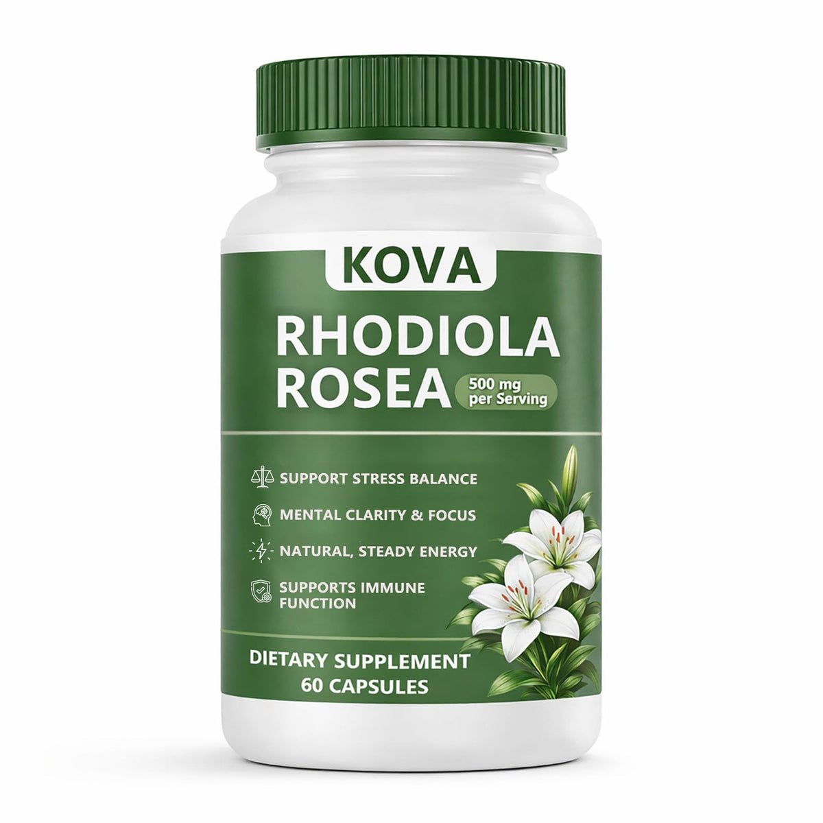 wuliao KOVA frente del empaque mostrando cantidad y beneficio energético
