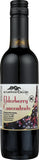 Wyldewood Cellars frasco frontal de concentrado de saúco, muestra claro y natural