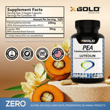 X Gold Health cápsula detalle, vegetal y fácil de tragar