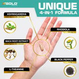 X Gold Health cápsulas en mano mostrando tamaño y facilidad de uso