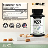 X Gold Health cápsulas en mano ilustrando la dosis única diaria y facilidad de uso