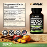 X Gold Health cápsulas cerca para ver textura y facilitar ingestión