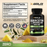 X Gold Health cápsulas en primer plano mostrando textura y revestimiento