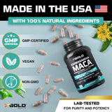 X Gold Health producto colocado en mesa con estilo de vida activo