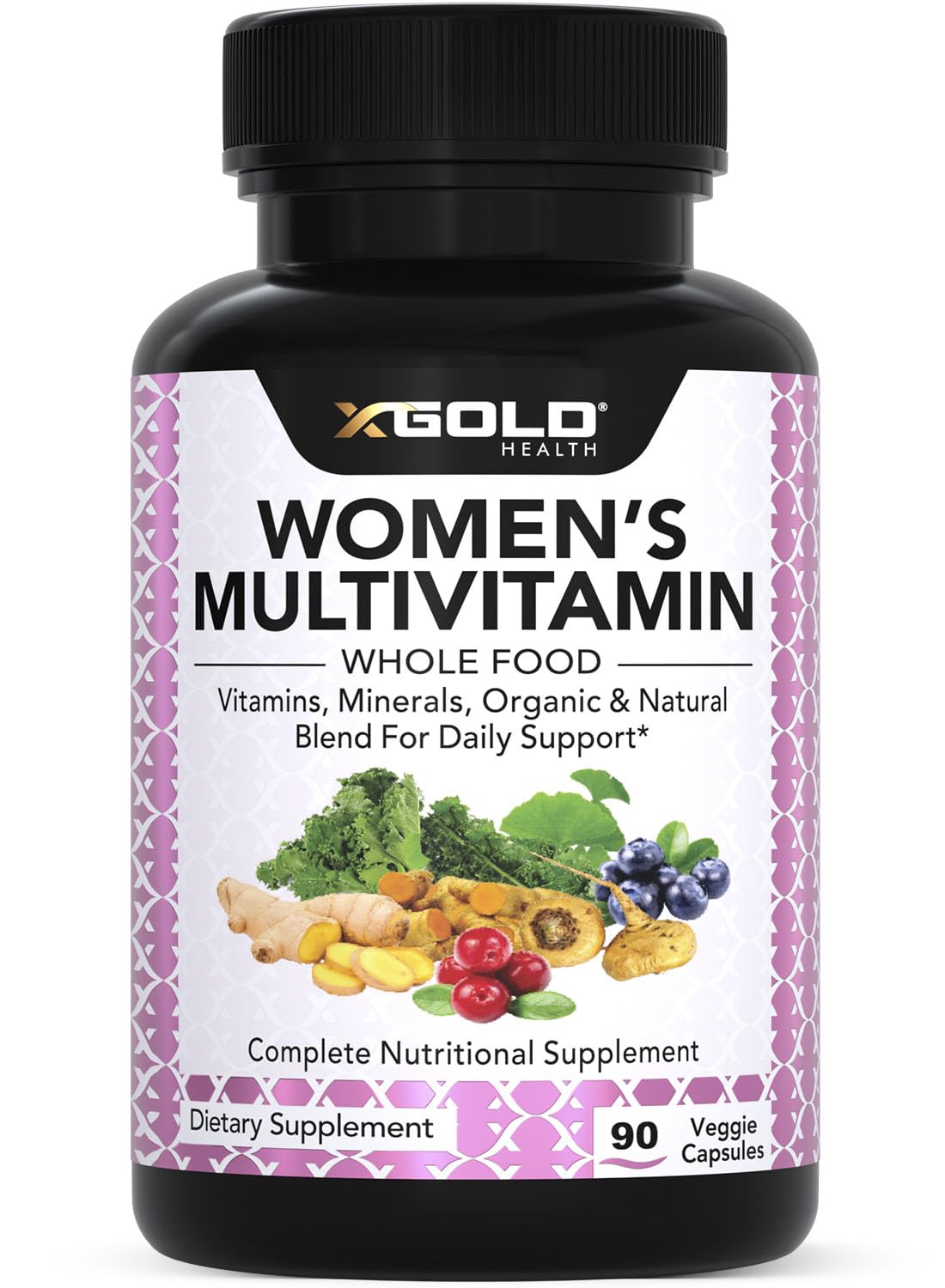 X Gold Health frente del envase mostrando diseño claro y beneficios