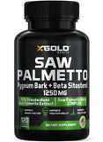X Gold Health envase frontal mostrando beneficio prostático
