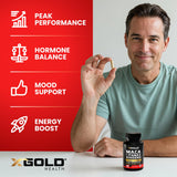 X Gold Health raíz de Panax ginseng coreano en detalle, extracto 10:1