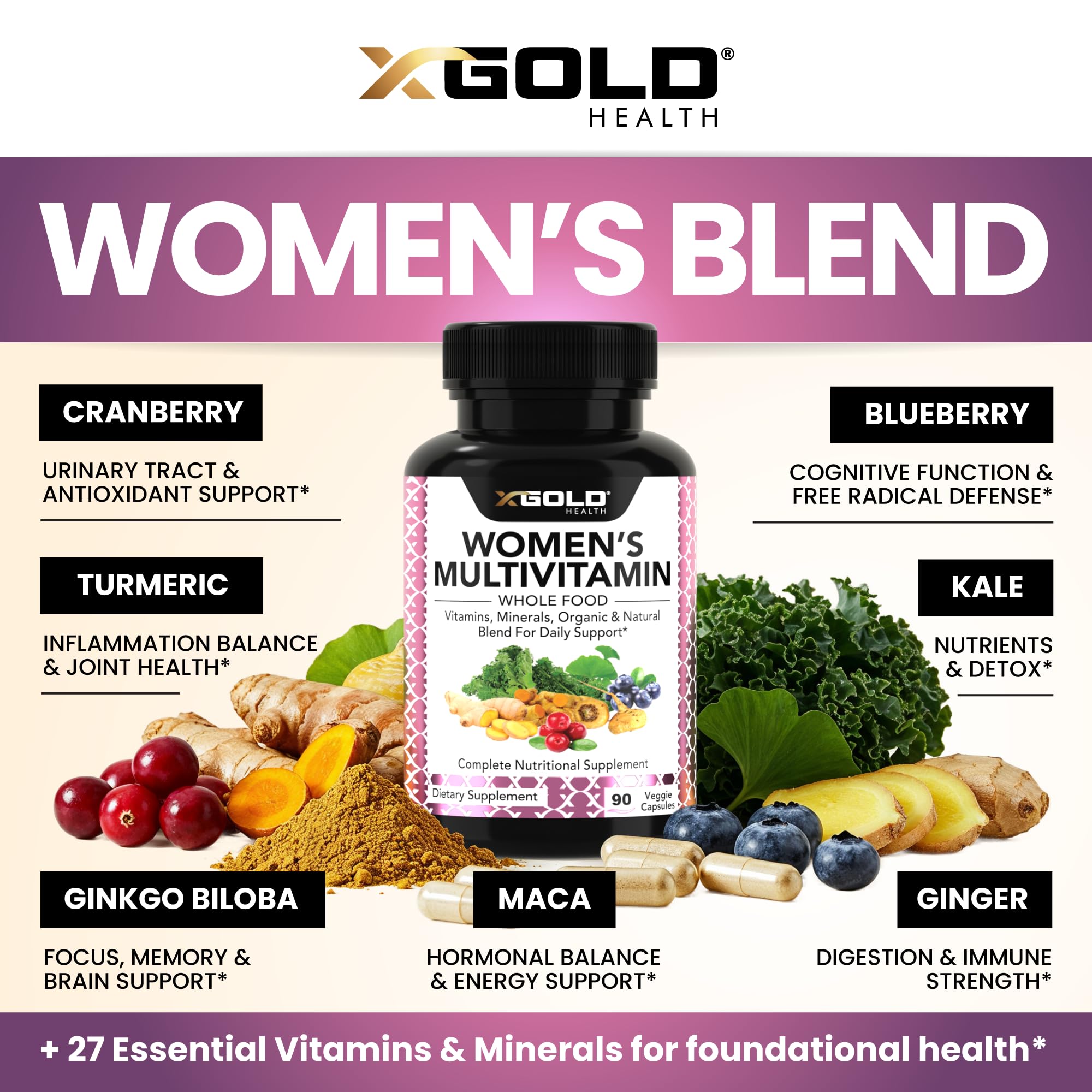 X Gold Health detalle de textura de la cápsula vegetal y pureza