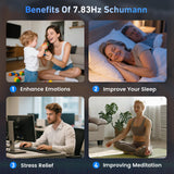 XIKDS en uso con auriculares para verificar la señal y apoyar la meditación personal