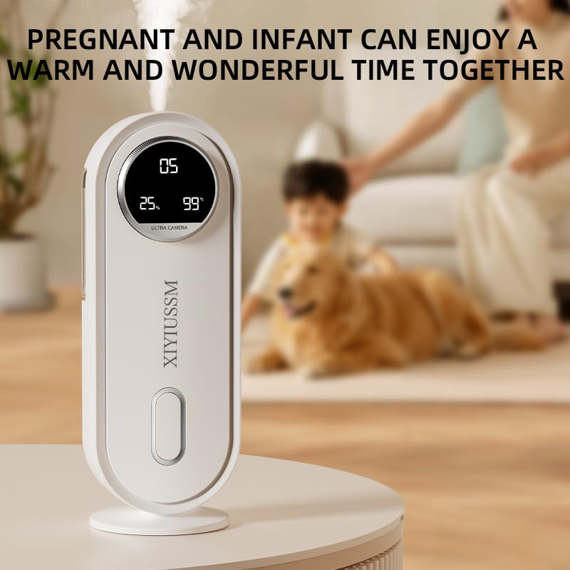XIYIUSSM difusor en dormitorio generando ambiente fragante y relajante