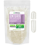 XPRS Nutra caja frontal con 500 cápsulas enteric clear y protección contra humedad