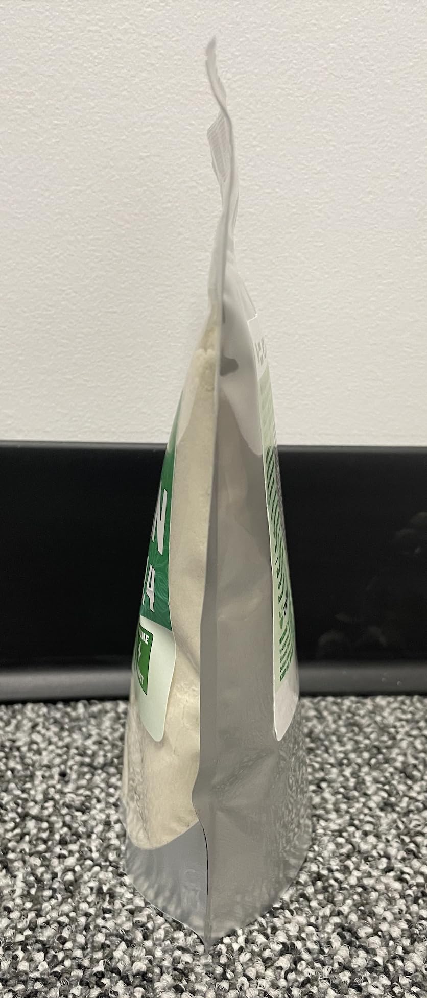 XPRS Nutra polvo mezclado en batido para añadir fibra soluble