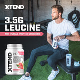 Xtend bebida en vaso durante entrenamiento para hidratación rápida
