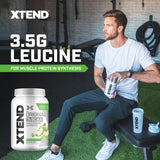Detalle de la etiqueta Xtend con ingredientes y certificaciones visibles