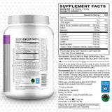 Xtend etiqueta nutricional detallada con 7g BCAA y 2.5g L‑glutamina