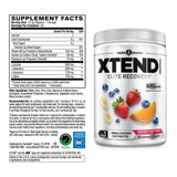 Xtend detalle del polvo y textura, mezcla fina que facilita disolución rápida y consumo fácil
